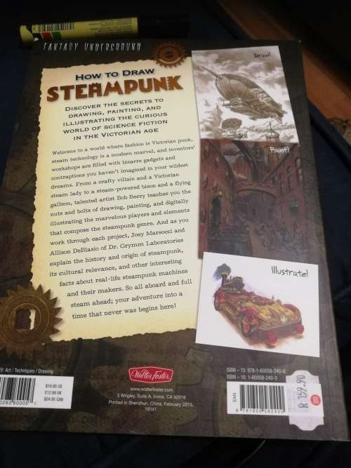 HOW TO DRAW STEAMDUNK Fantasy Underground Bob Berry , Joey Marsocci and Allison DeBlasio