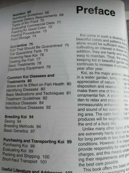 2 BOOKS ON KEEPING KOI FISH  ; KOI GEORGE C BLASIOLA II Barrons plus KOI  and GARDEN POOLS AXELROD
