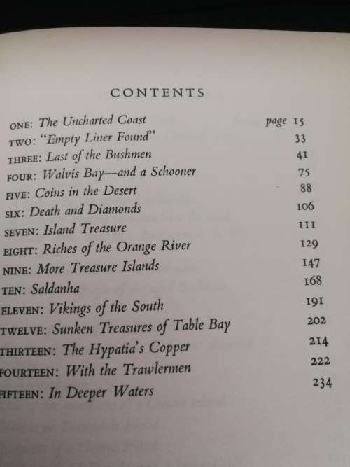 THE COAST OF TREASURE LAWRENCE G GREEN  Reprint 1983