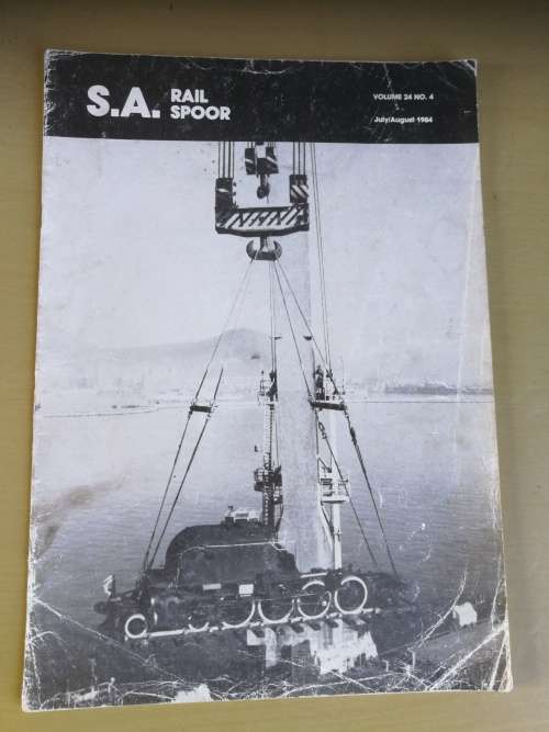 Bundle of 56 S A RAIL S A SPOOR Official Journal Magazines July /Aug 1984 to 2018 ( railway trains )