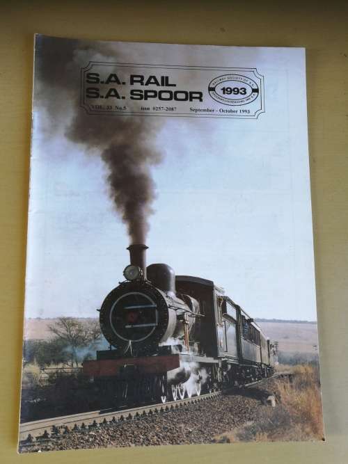 Bundle of 56 S A RAIL S A SPOOR Official Journal Magazines July /Aug 1984 to 2018 ( railway trains )
