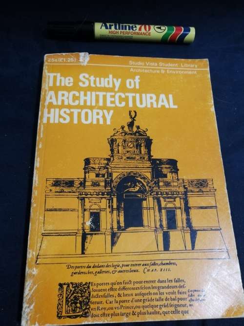 THE STUDY OF ARCHITECTURAL HISTORY BRUCE ALLSOPP  ( Architecture  )