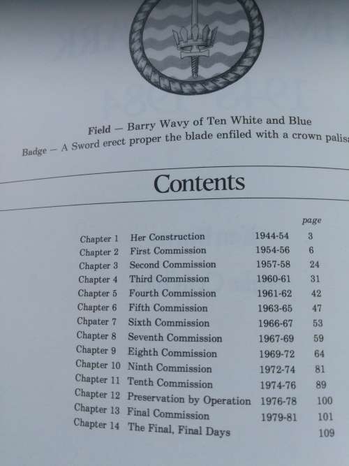HMS BULWARK 1948 - 1984 KEN BURNS and MIKE CRITCHLEY  ( Royal Navy Britsh War ships warships )