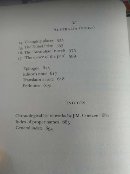 JM COETZEE  A LIFE IN WRITING JC KANNEMEYER