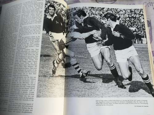 SPRINGBOK SAGA  A Pictorial History From 1891 Chris Greyvenstein South African Rugby history 90 year
