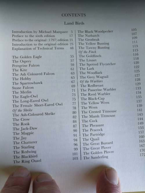 Selections from A HISTORY of BRITISH BIRDS by THOMAS BEWICK