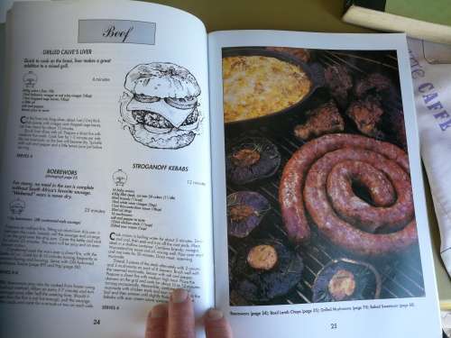 WEBER COOKING SOUTH AFRICAN STYLE SHIRLEY GUY MARTY KLINZMAN Over 100 Recipes  Kettle Braai