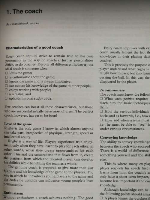MODERN RUGBY The Essential Concepts and Skills GERRIT POOL ( coaching training  )