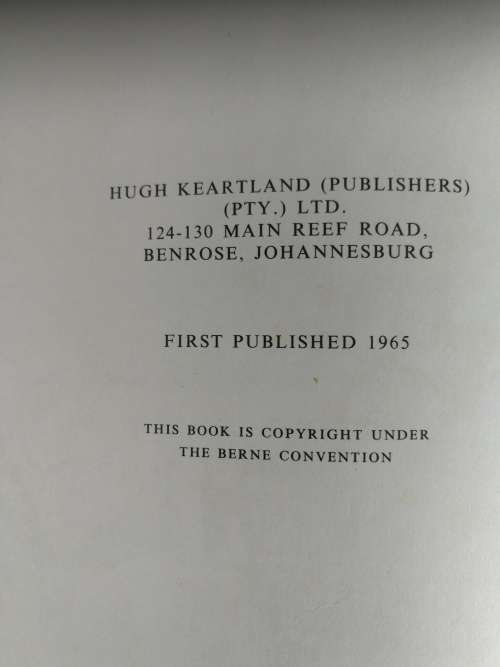 ERIC LITCHFIELD'S BOOK OF SOCCER First Edition 1965  ( Soccer  football in South Africa )