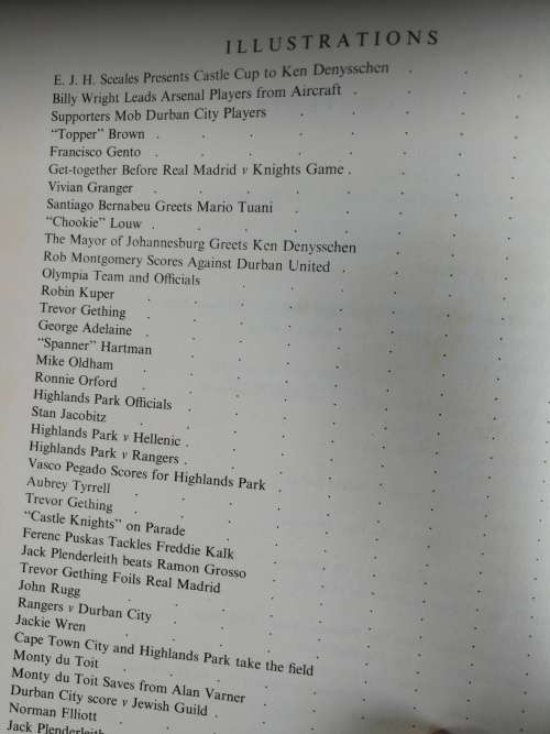 ERIC LITCHFIELD'S BOOK OF SOCCER First Edition 1965  ( Soccer  football in South Africa )