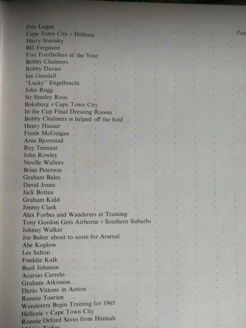 ERIC LITCHFIELD'S BOOK OF SOCCER First Edition 1965  ( Soccer  football in South Africa )