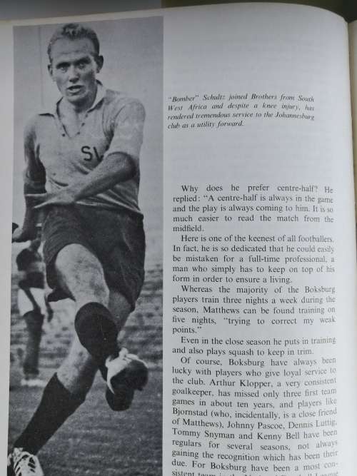 ERIC LITCHFIELD'S BOOK OF SOCCER First Edition 1965  ( Soccer  football in South Africa )