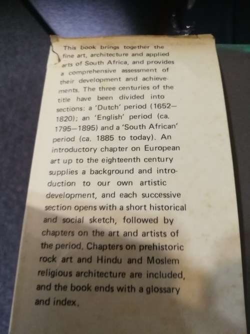 THREE CENTURIES OF SOUTH AFRICAN ART Fine Art Architecture Applied Art