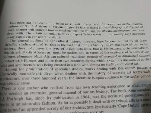 THREE CENTURIES OF SOUTH AFRICAN ART Fine Art Architecture Applied Art