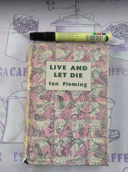 LIVE AND LET DIE IAN FLEMING ( James Bond ) ( First Edition - Reprint Library 1954 )