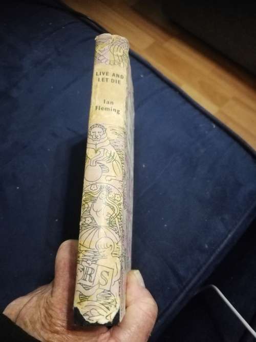 LIVE AND LET DIE IAN FLEMING ( James Bond ) ( First Edition - Reprint Library 1954 )