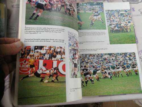 SIGNED by JOHN BISHOP & 2 OTHERS Road to Glory Pictorial Record of NATAL `s Currie Cup Triumph Rugby