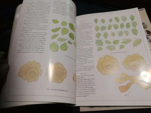 RIBBON EMBROIDERY 2 Books Step by Step Di van Niekerk plus An Encyclopedia of Ribbon Embroidery