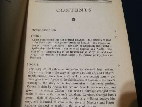 TWO Penguin Classics The METAMORPHOSES OF OVID Mary M INNES  plus HOMER the ODYSSEY