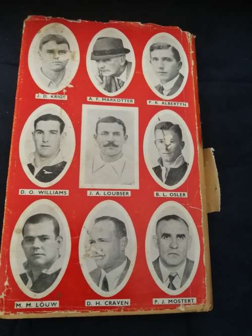 GIANTS OF SOUTH AFRICAN RUGBY with a Report on the LIONS A C PARKER ( 1955 )