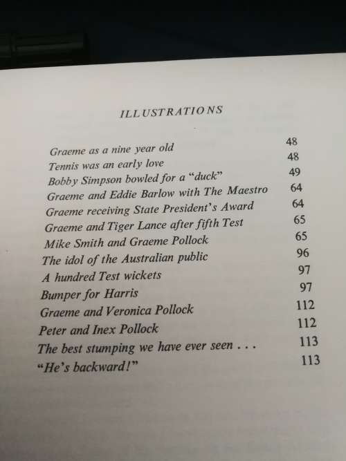 PETER and GRAEME POLLOCK BOUNCES and BOUNDARIES ( South African Cricket 1968 )