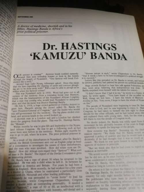 PROFILES OF AFRICA A Drum Publication Volume III Editor in Chief J R A Bailey