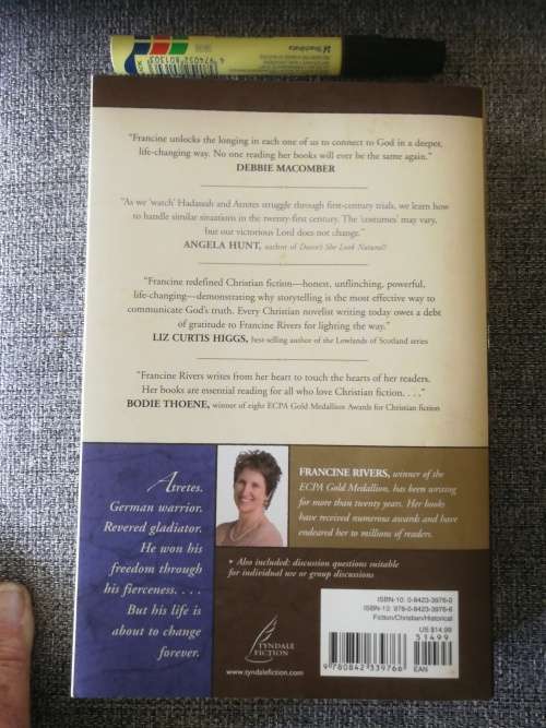 FRANCINE RIVERS  3 Books MARK of the LION SERIES Books 1 2 and 3 ( complete ) Includes A Voice in th