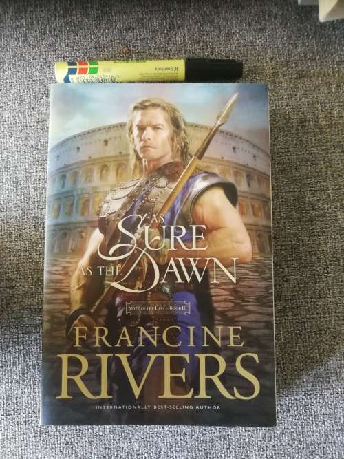 FRANCINE RIVERS  3 Books MARK of the LION SERIES Books 1 2 and 3 ( complete ) Includes A Voice in th