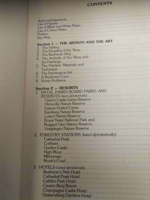 The DRAKENSBERG BUSHMEN and their ART With a Guide to the Painting Sites A R WILLCOX includes Errata