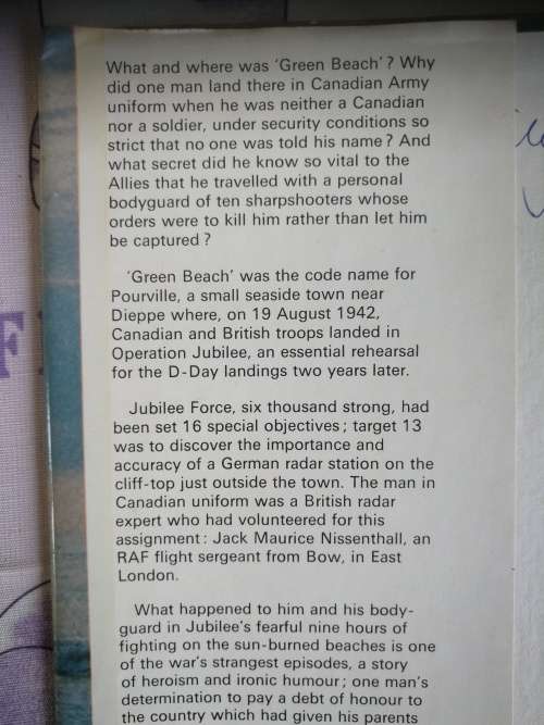 GREEN BEACH JAMES LEASOR ( a preparation for the D-Day landings -WW2  )