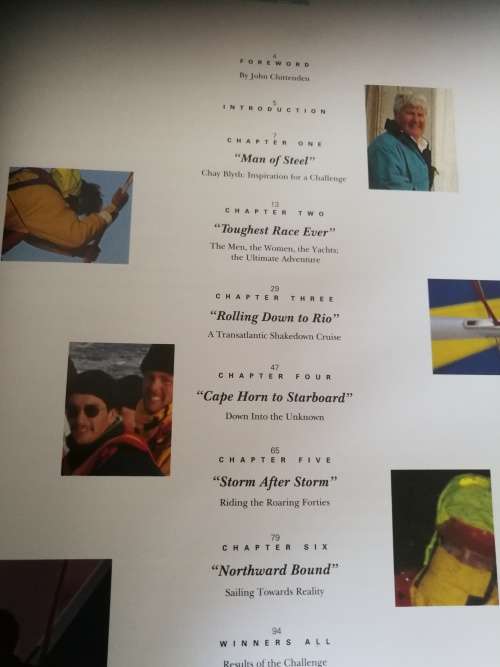 NO GUTS NO GLORY The Dramatic Story of CHAY BLYTH`s British Steel Challenge  Yacht Race ( yachting )