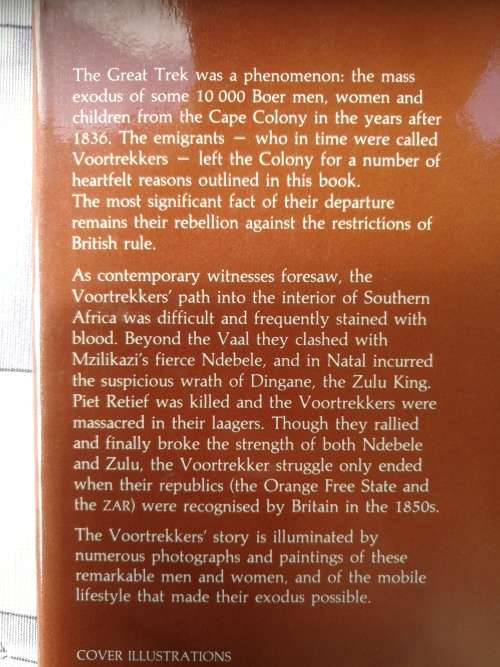 THE GREAT TREK C VENTER Heritage Series 19th Century   ( hardcover )
