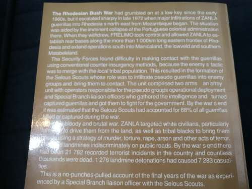 ASSIGNMENT SELOUS SCOUTS Inside Story of a Rhodesian Special Branch Officer JIM PARKER
