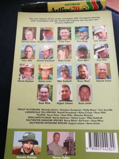 FAVOURED FLIES and SELECT TECHNIQUES  of the EXPERTS MALCOLM MEINTJIES et al volume 5 Fishing