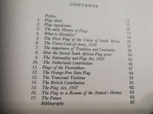 The Story of Our South African Flag Professor  A C Partridge ( 1966 ) origins of our and other flags