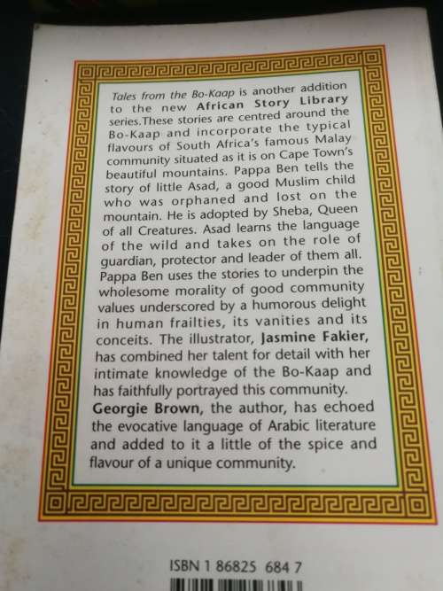 TALES FROM BO-KAAP GEORGIE BROWN  ( BOKAAP - Cape Town )