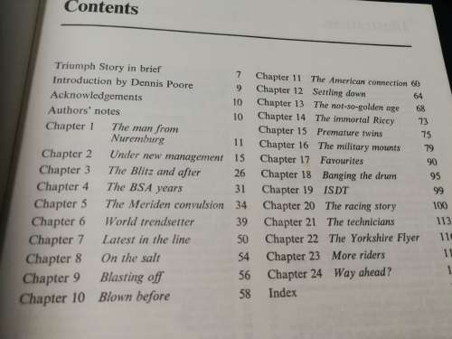 THE STORY OF TRIUMPH MOTOR CYCLES HARRY LOUIS and BOB CURRIE  ( History from 1902 ) motorcycles