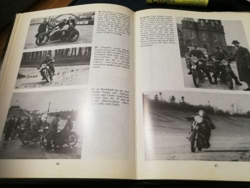 THE STORY OF TRIUMPH MOTOR CYCLES HARRY LOUIS and BOB CURRIE  ( History from 1902 ) motorcycles