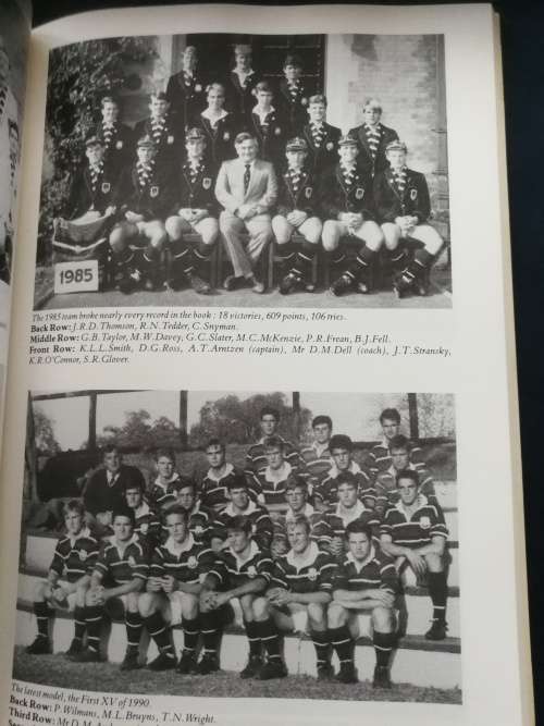 JIMELOYO-JI !! A History of the Maritzburg College First XV SIGNED by Skonk Nicholson Rugby