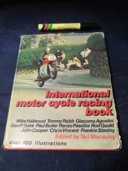2 Books INTERNATIONAL MOTOR CYCLE RACING BOOK no 1 plus no 2 TED MACCAULEY ( motorcycle  1971