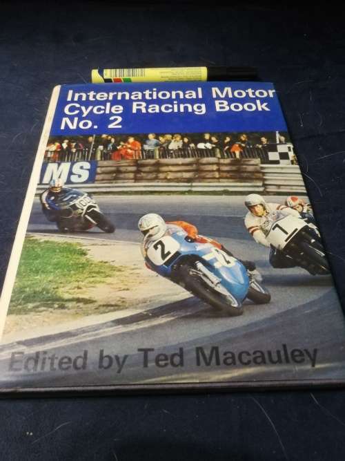 2 Books INTERNATIONAL MOTOR CYCLE RACING BOOK no 1 plus no 2 TED MACCAULEY ( motorcycle  1971