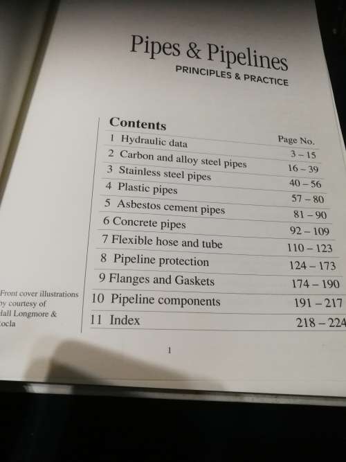 PIPES AND PIPELINES  Second Edition  Principles and Practice Series  (   pipe laying Engineering )