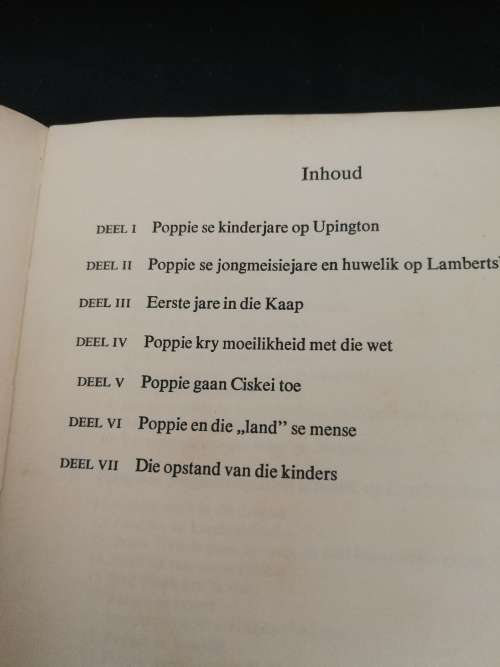 ELSA JOUBERT DIE SWERFJARE VAN POPPIE NONGENA  ( Drie Bekronngs Luytprys Hofmeyrprys CNA Prys )