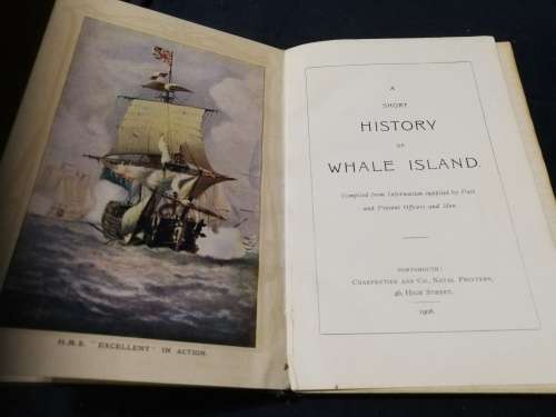 A SHORT HISTORY of WHALE ISLAND from information supplied by Past and President Offices and Men 1908