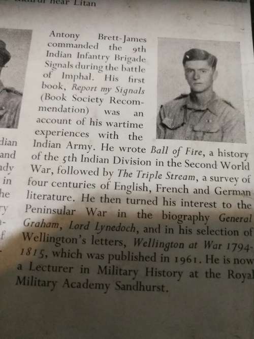 IMPHAL A Flower on Lofty Heights Lieutenant-General SIR GEOFFREY EVANS and ANTONY BRETT-JAMES