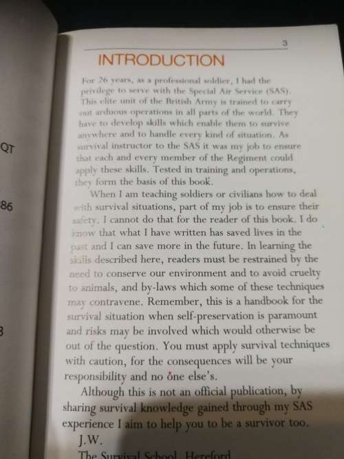 SAS SURVIVAL GUIDE JOHN LOFTY WISEMAN How to Survive in the Wild in any climate on land or at sea