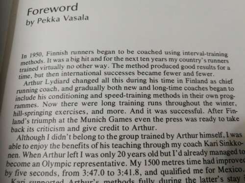 RUN THE LYDIARD WAY ARTHUR LYDIARD World`s Greatest Middle & Long Distance Running Coach marathon