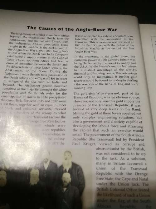 A TOURIST GUIDE to the ANGLO BOER WAR 1899-1902 Compiled by TONY WESTBY-NUNN