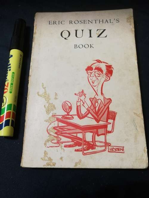 ERIC ROSENTHAL`S QUIZ BOOK  ( Quizz Quizzes general knowledge questions and answers  )