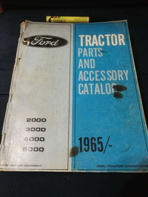 FORD TRACTOR PARTS AND ACCESSORY CATALOG for 2000 3000 4000 5000